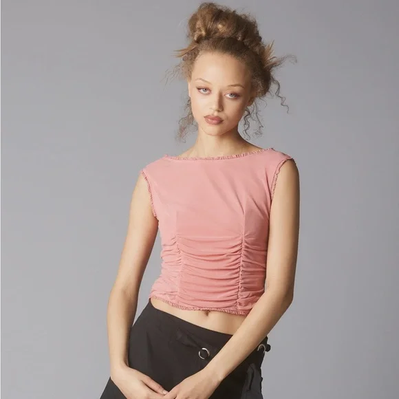UNIF Aura top - pink size XS - new with tags - Picture 3 of 7